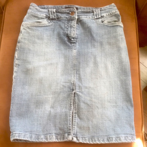 Pencil Jean Skirt Size 5 - Picture 2 of 5